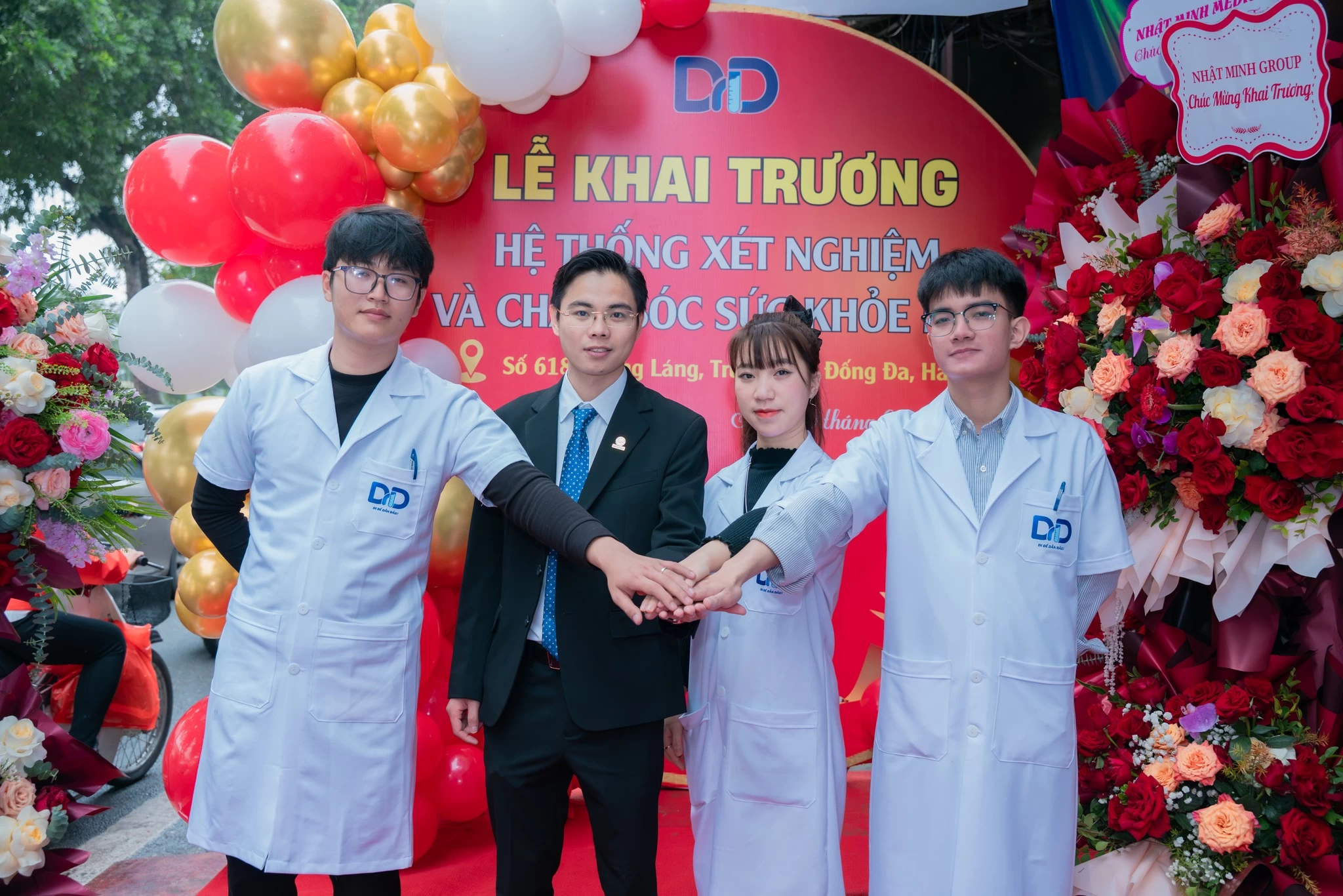 LỄ KHAI TRƯƠNG CỦA HỆ THỐNG XÉT NGHIỆM VÀ CHĂM SÓC SỨC KHỎE DR.D – BƯỚC ĐỘT PHÁ MỚI VỚI THÀNH CÔNG RỰC RỠ VÀ NHỮNG DẤU ẤN KHÔNG THỂ QUÊN! ️